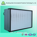 Box type HEPA air filter with separator